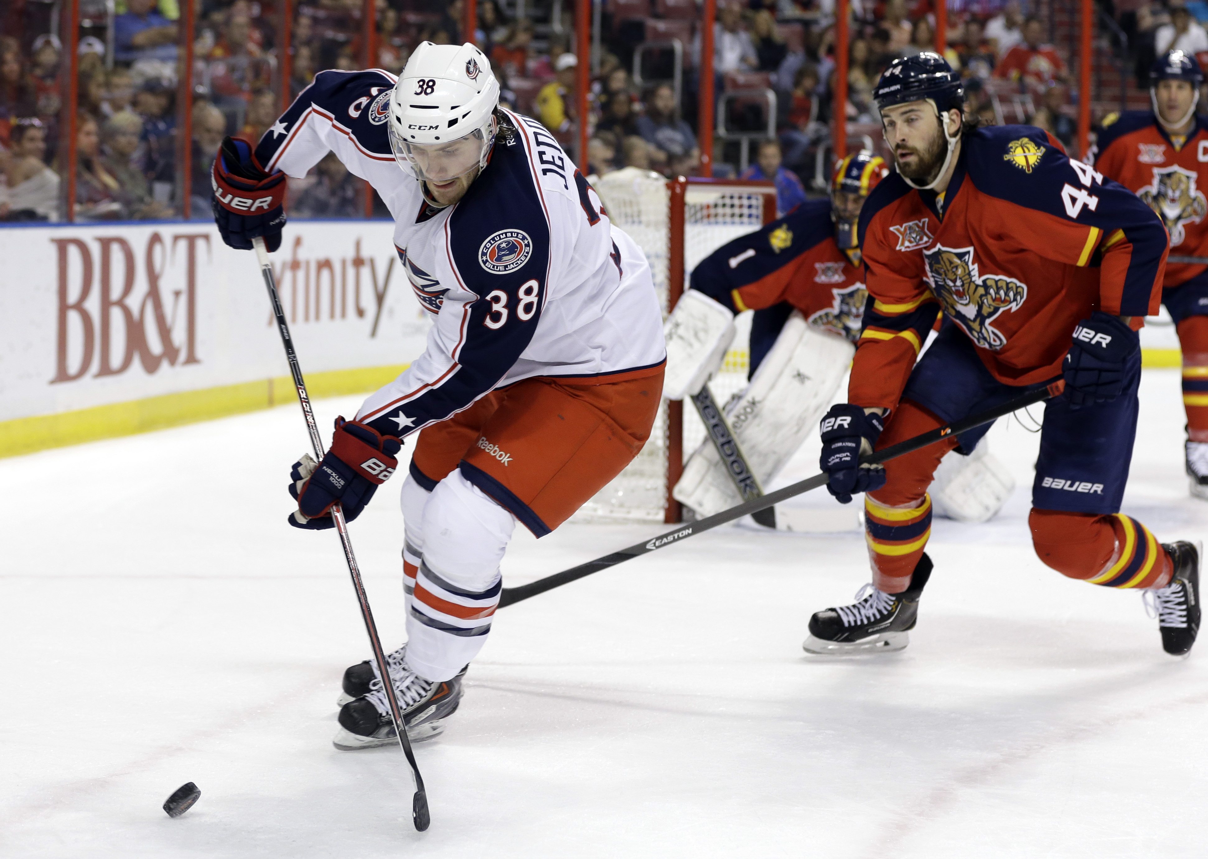 Johansen lifts Blue Jackets past Panthers, 3-2
