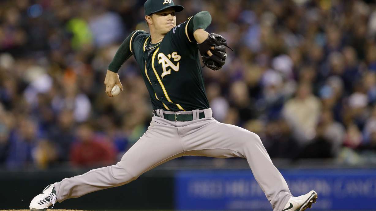 Gray stymies Seattle in Oakland's 3-1 win