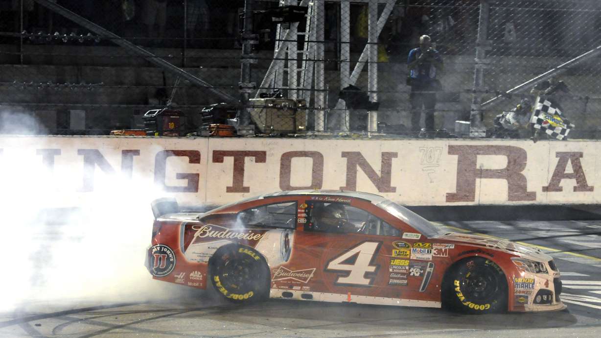 Harvick marks himself a contender with win