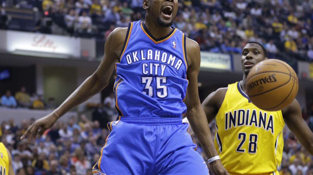 Pacers hold on to top spot in East by beating OKC