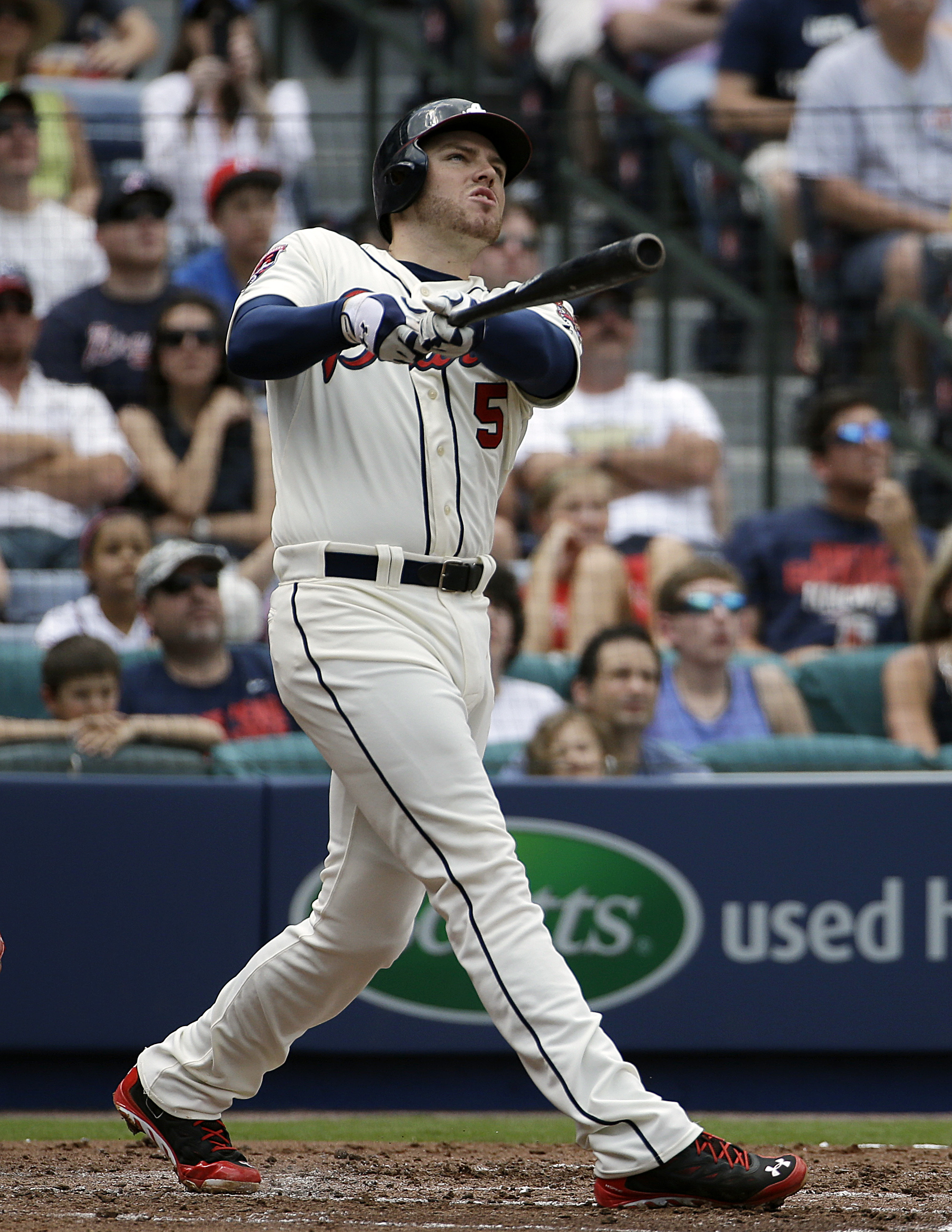 Upton, Freeman homer as Braves sweep Nationals