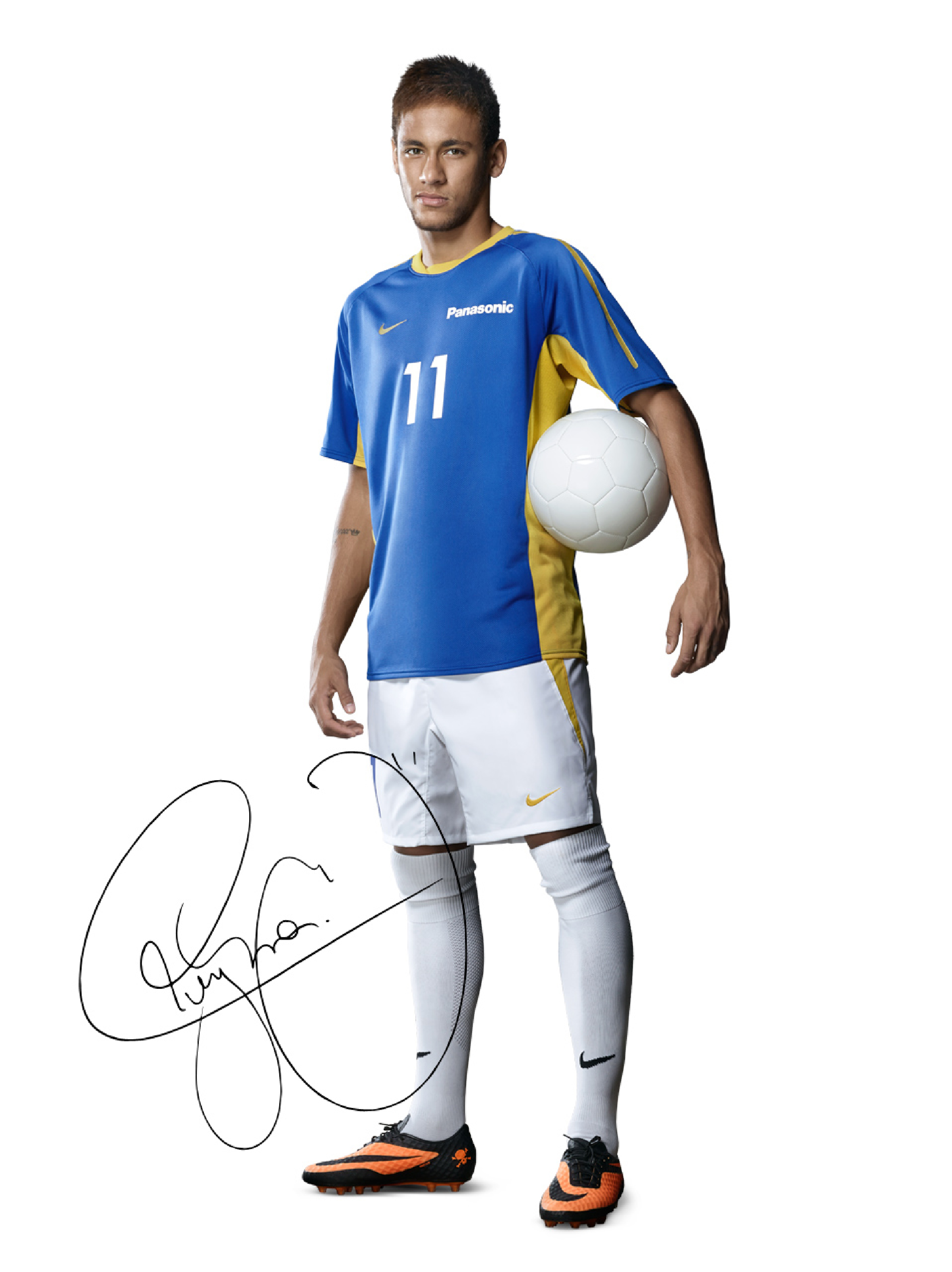 Panasonic Creates a Special Football Chant Called Neymar's Chant Compiled From His Amazing Plays and Messages of Encouragement from Fans on YouTube