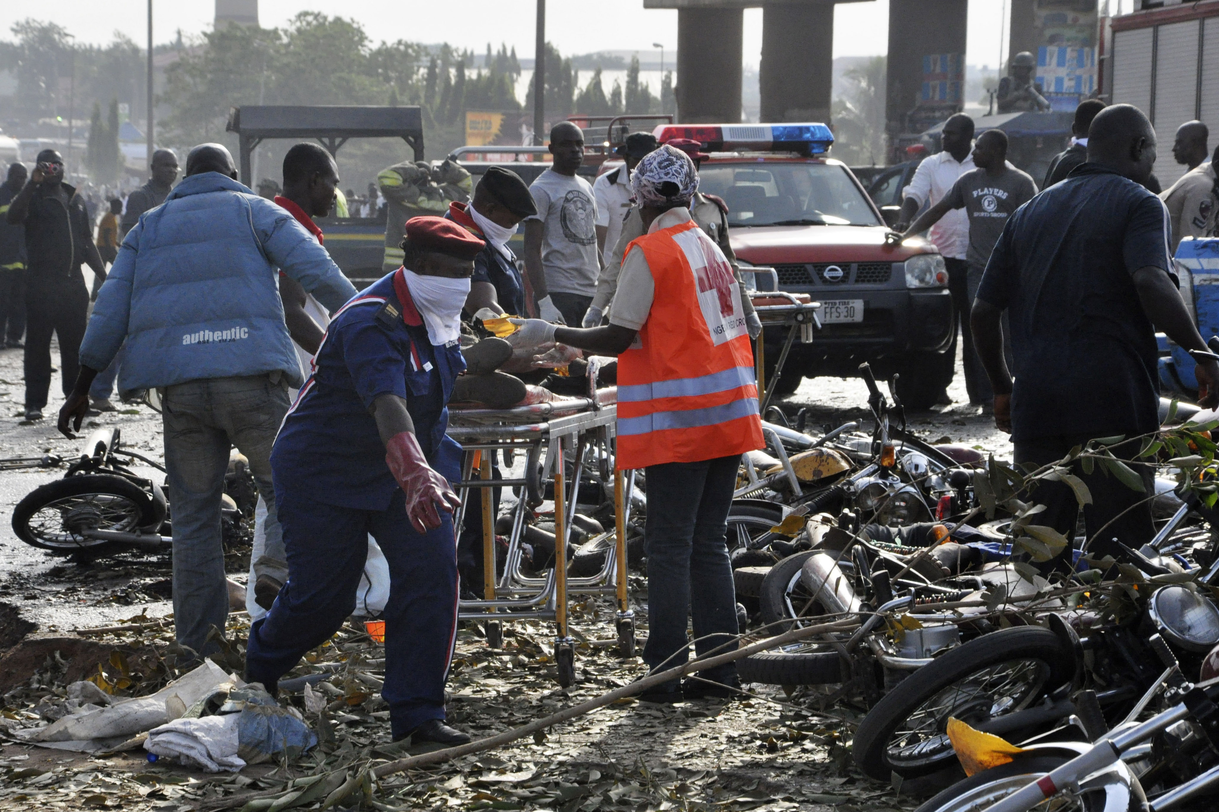 Blast at bus station in Nigerian capital kills 72