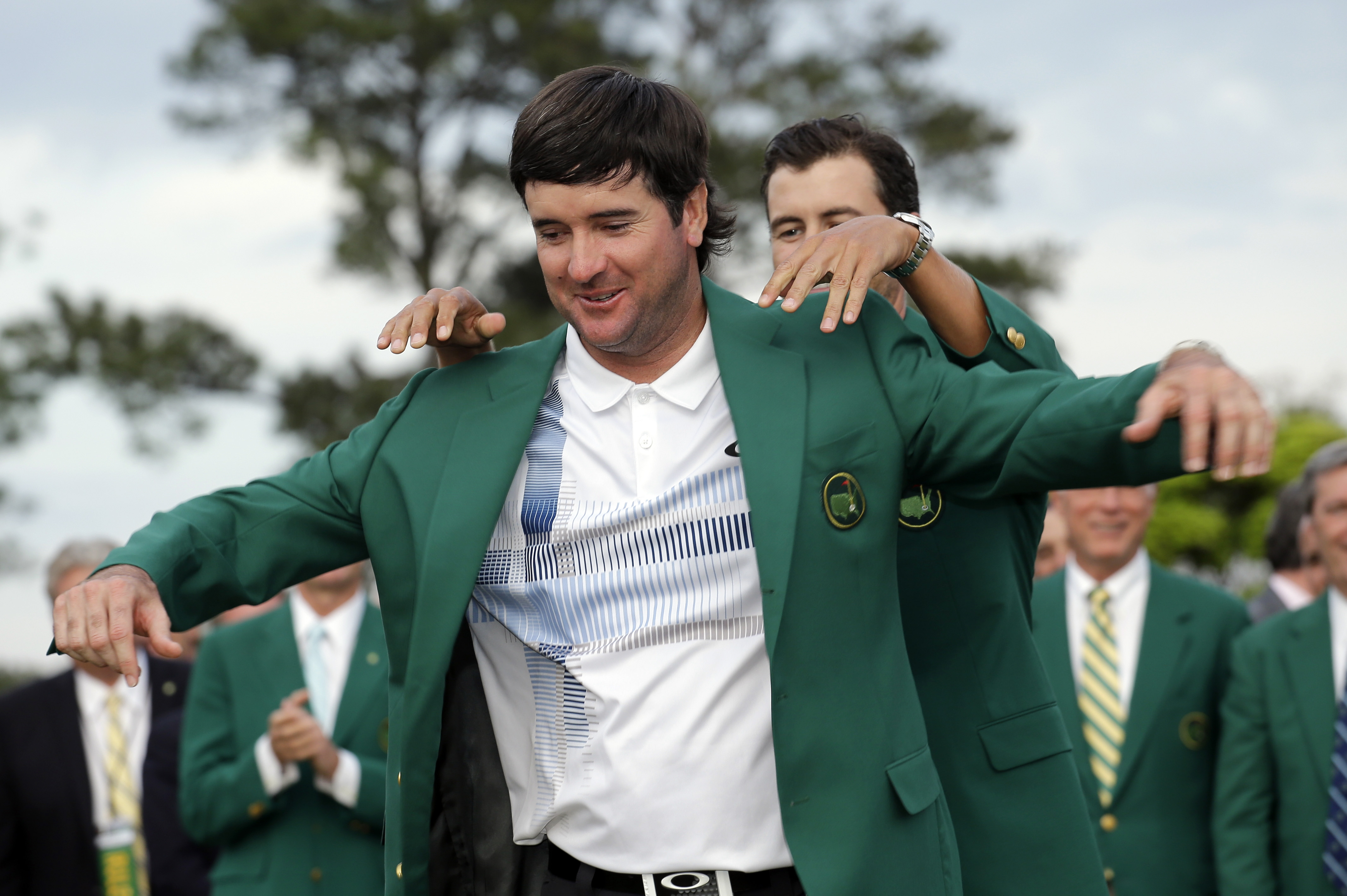 Green jacket and golden moment for Bubba Watson