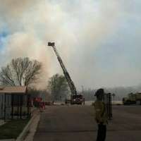 Firefighters battle large brush fire in Lehi