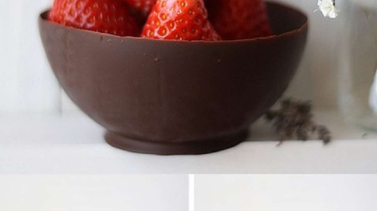 Cómo hacer un bol de chocolate con la ayuda de un globo