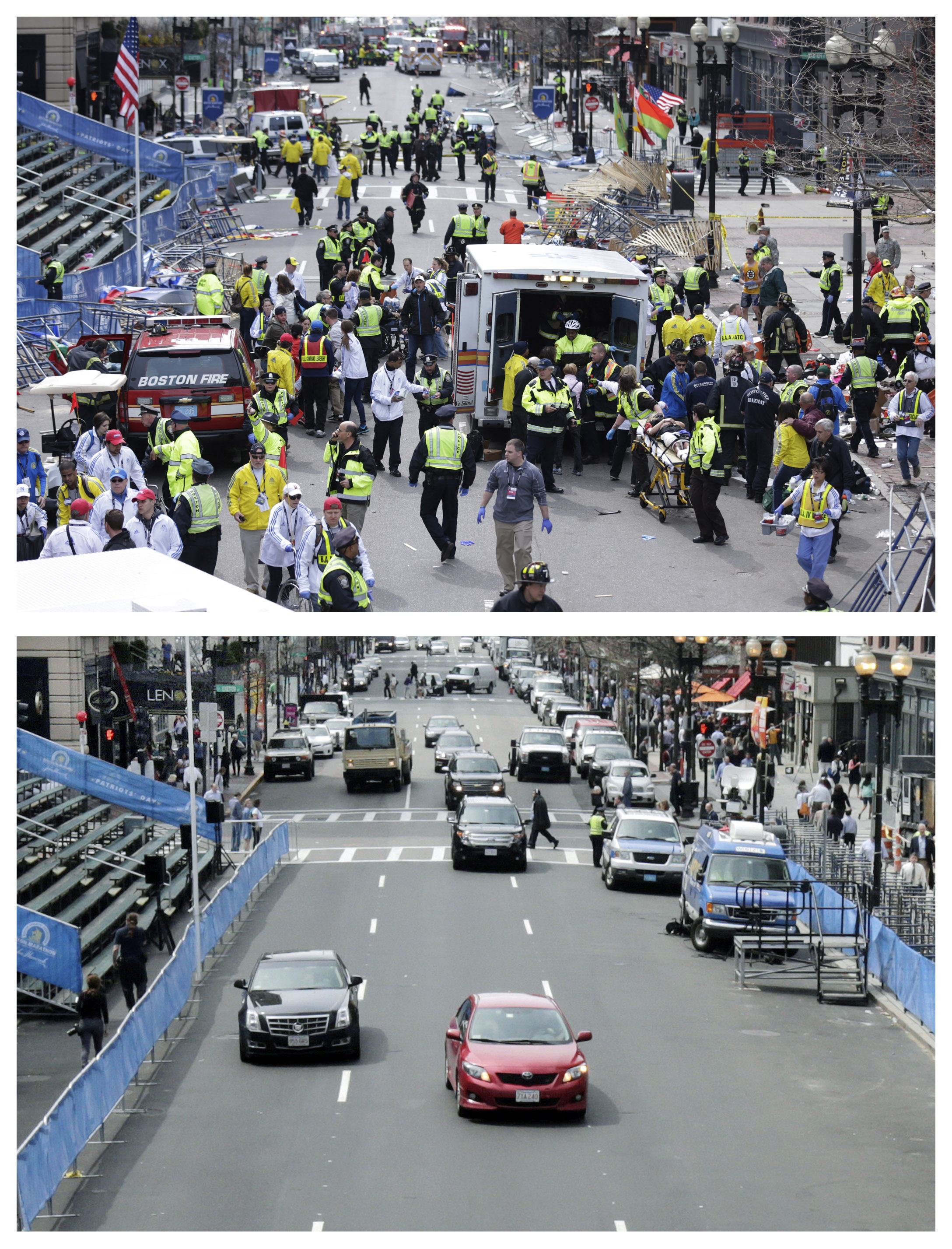 AP PHOTOS: AP revisits Boston bombing sites