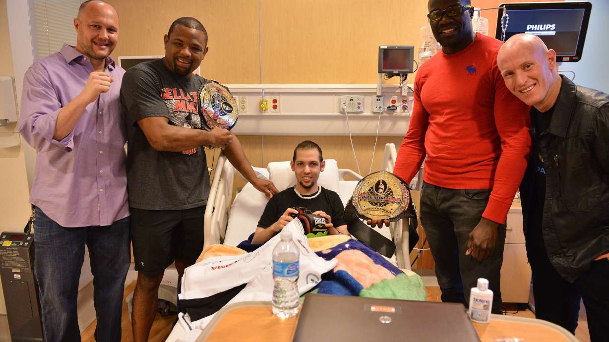 Bamboo Nutra’s Champions Challenge Lights Up Children’s Hospital Of Orange County With MMA Stars
