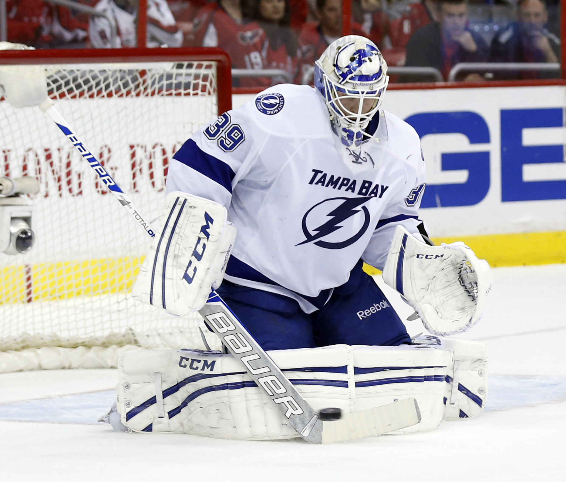 Lightning's Lindback to start Game 1 vs. Canadiens