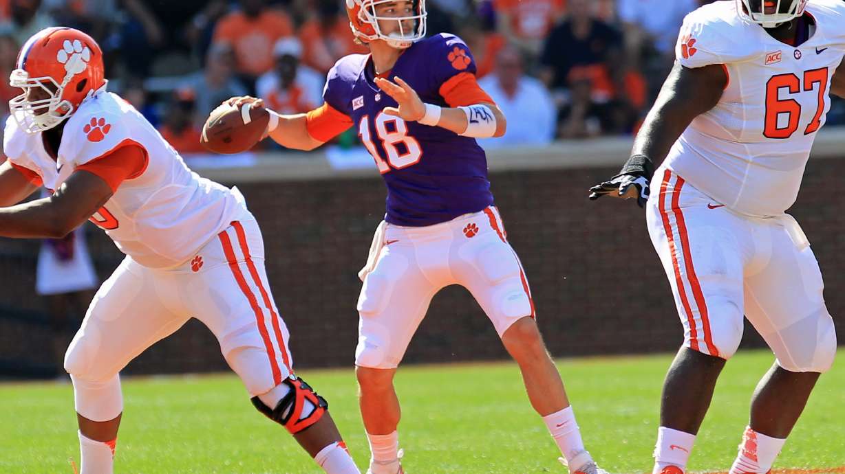 Dabo: QB Stoudt Clemson's starter