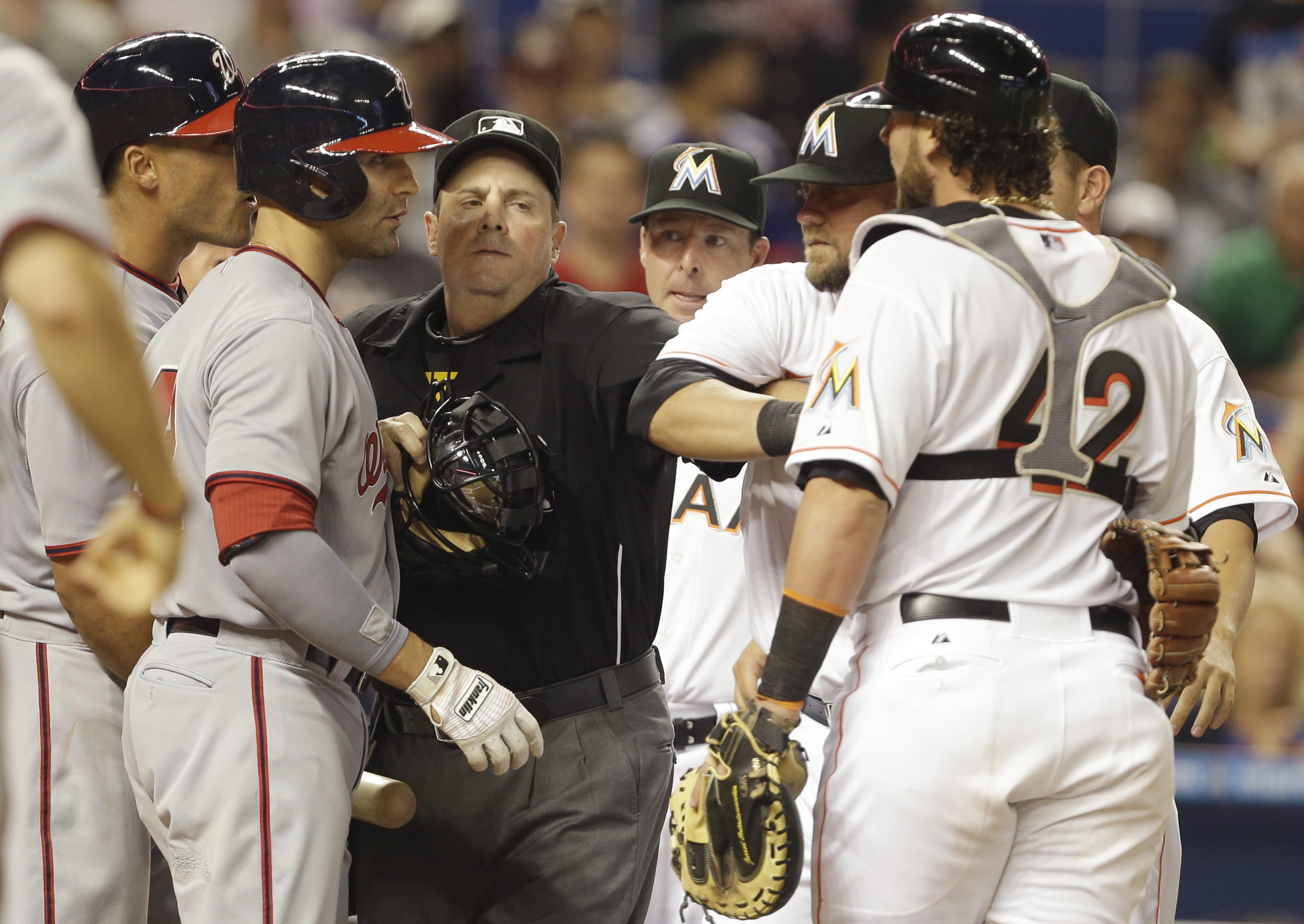 Nationals lose to Marlins, 11-2