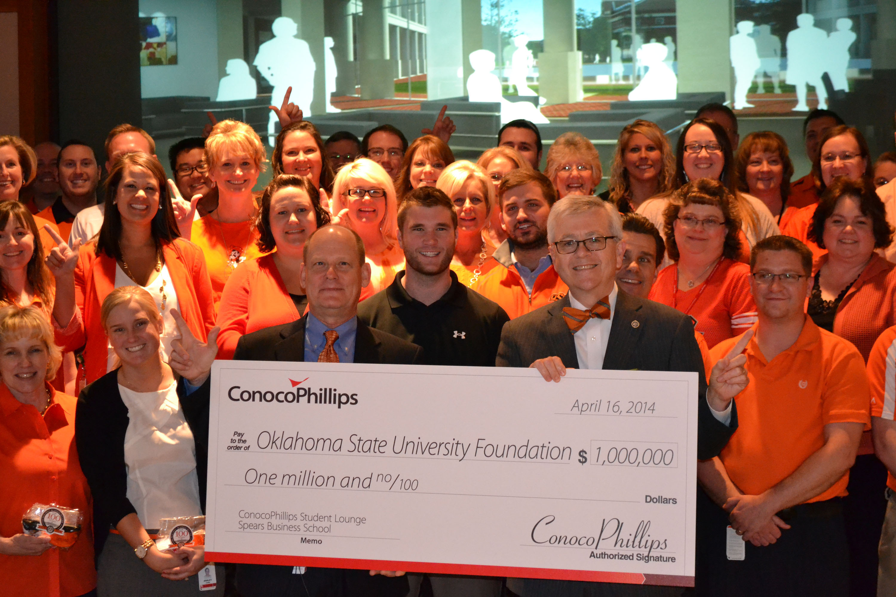 ConocoPhillips Donates $1 Million to Oklahoma State University
