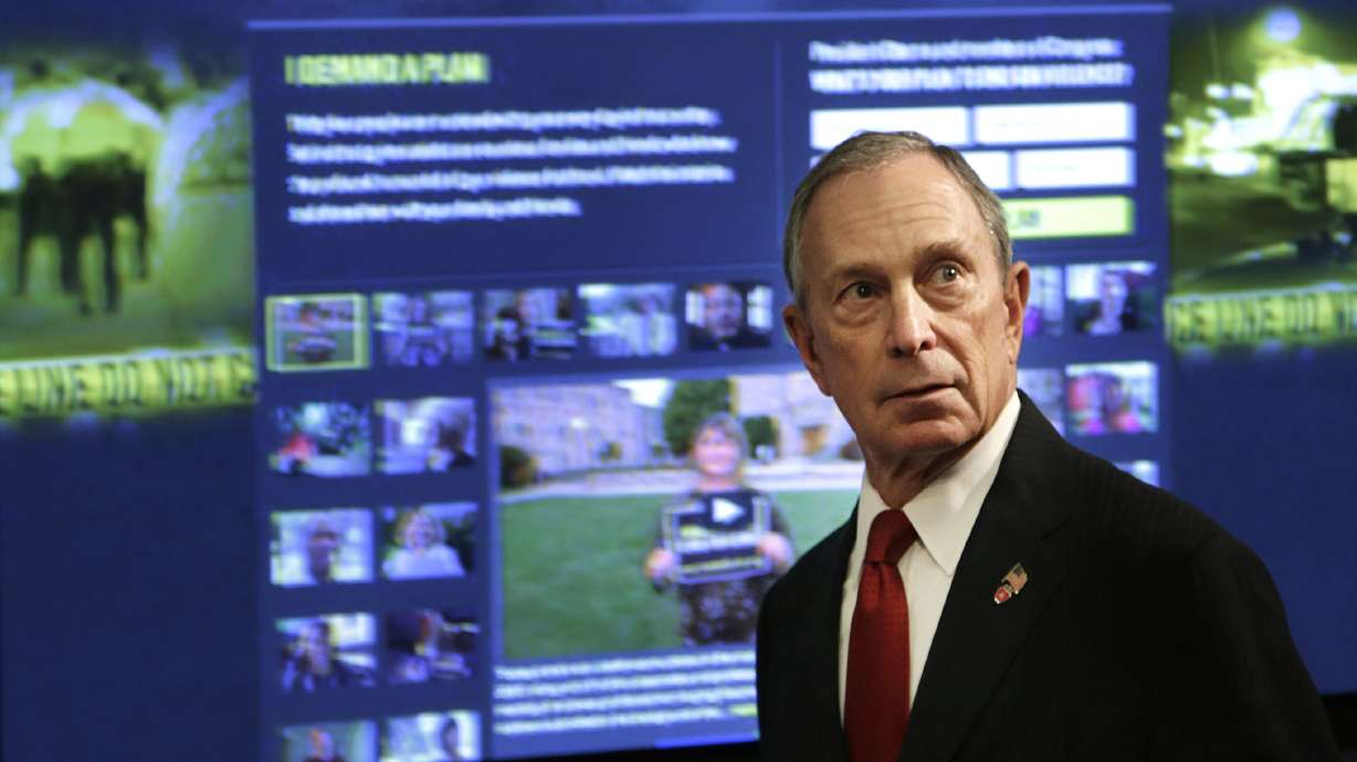 Bloomberg plans $50M gun control network