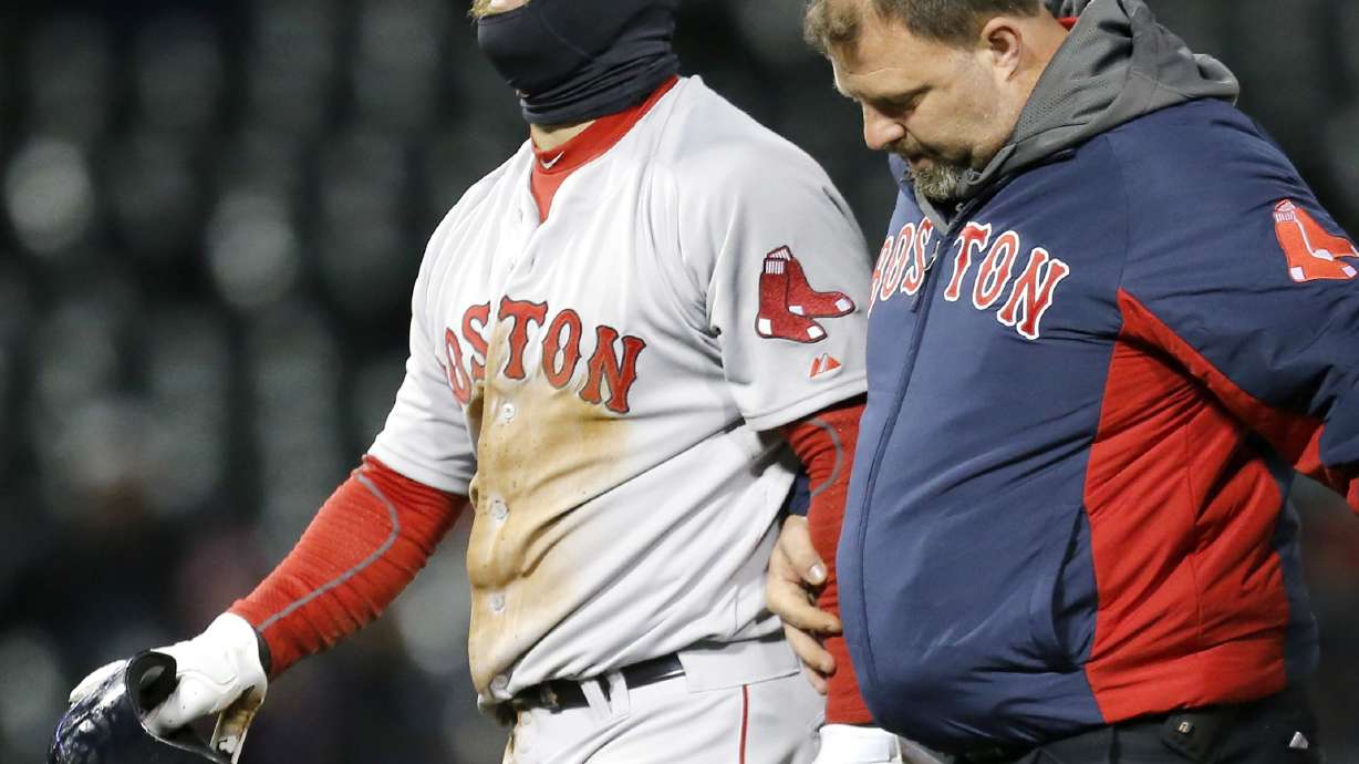 Napoli sits as Pedroia returns to Red Sox lineup