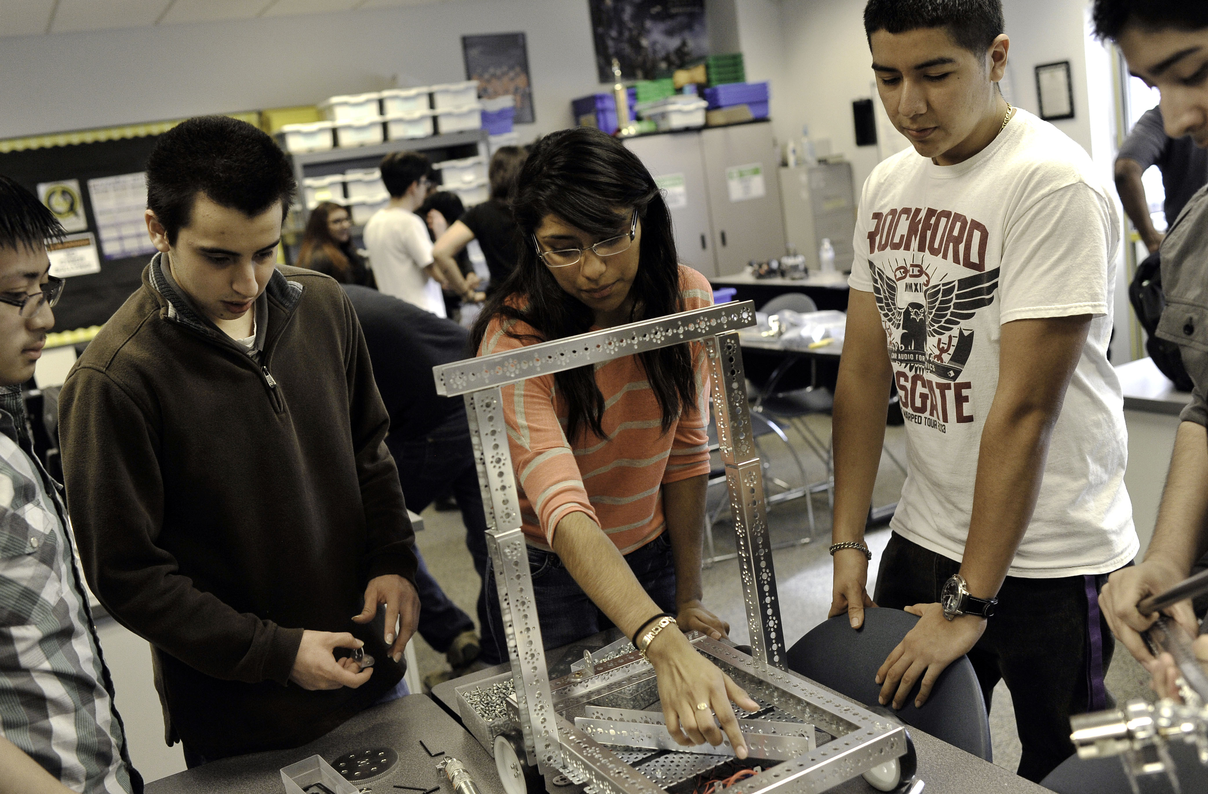 Girls from modest families get lift in technology