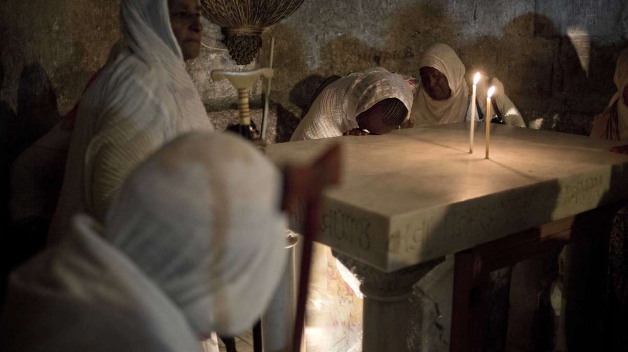 Christians mark Good Friday in the Holy Land
