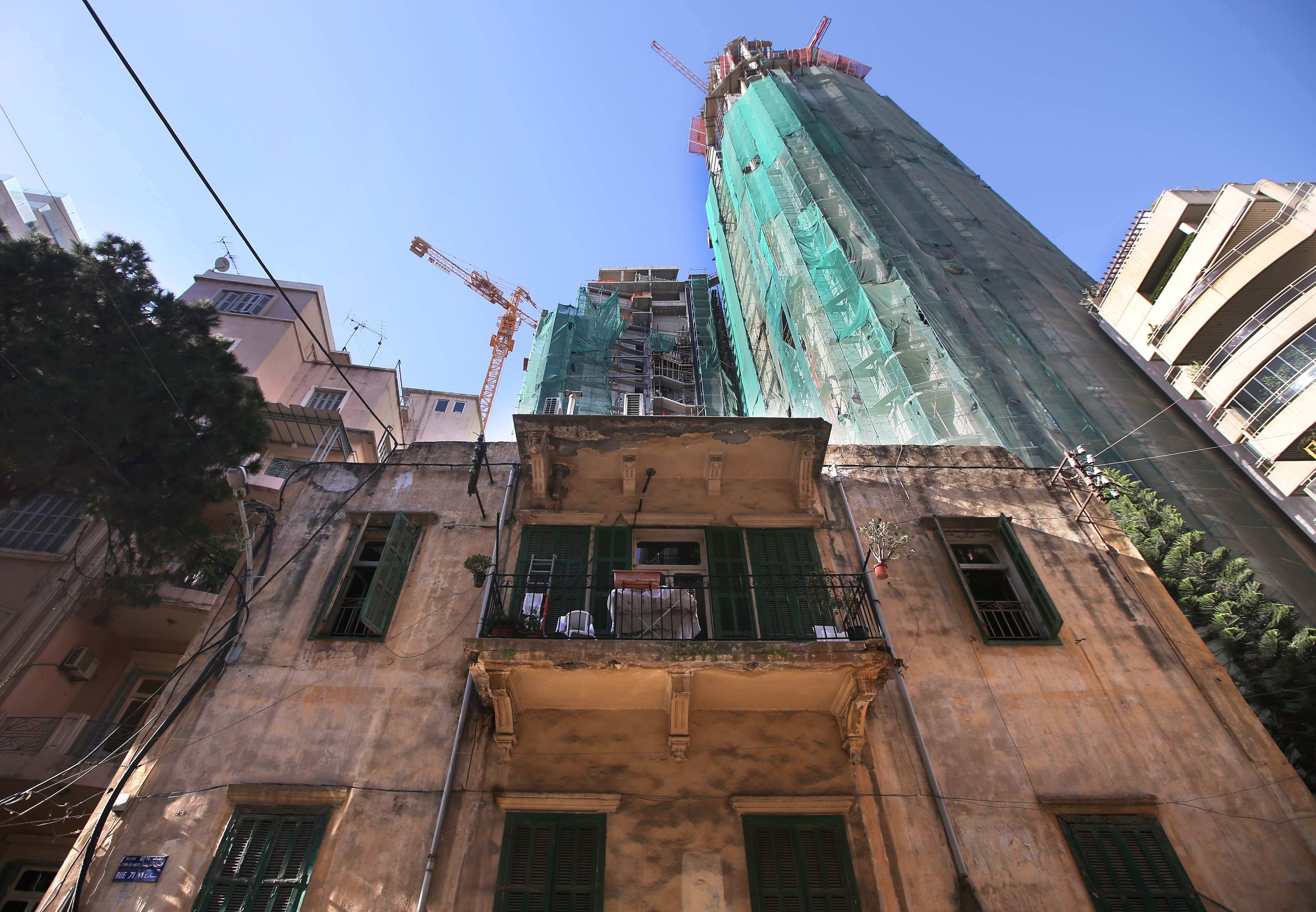 Construction frenzy in Beirut alters city skyline