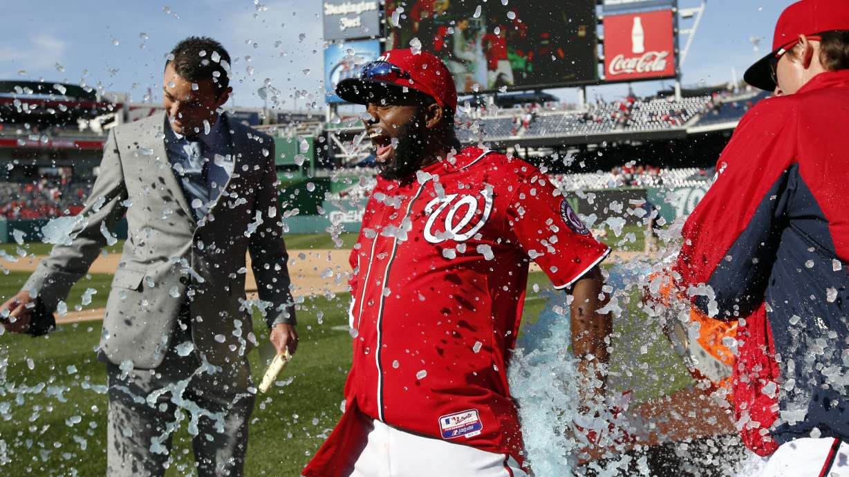 Span's sacrifice fly in 9th lifts Nats over Cards