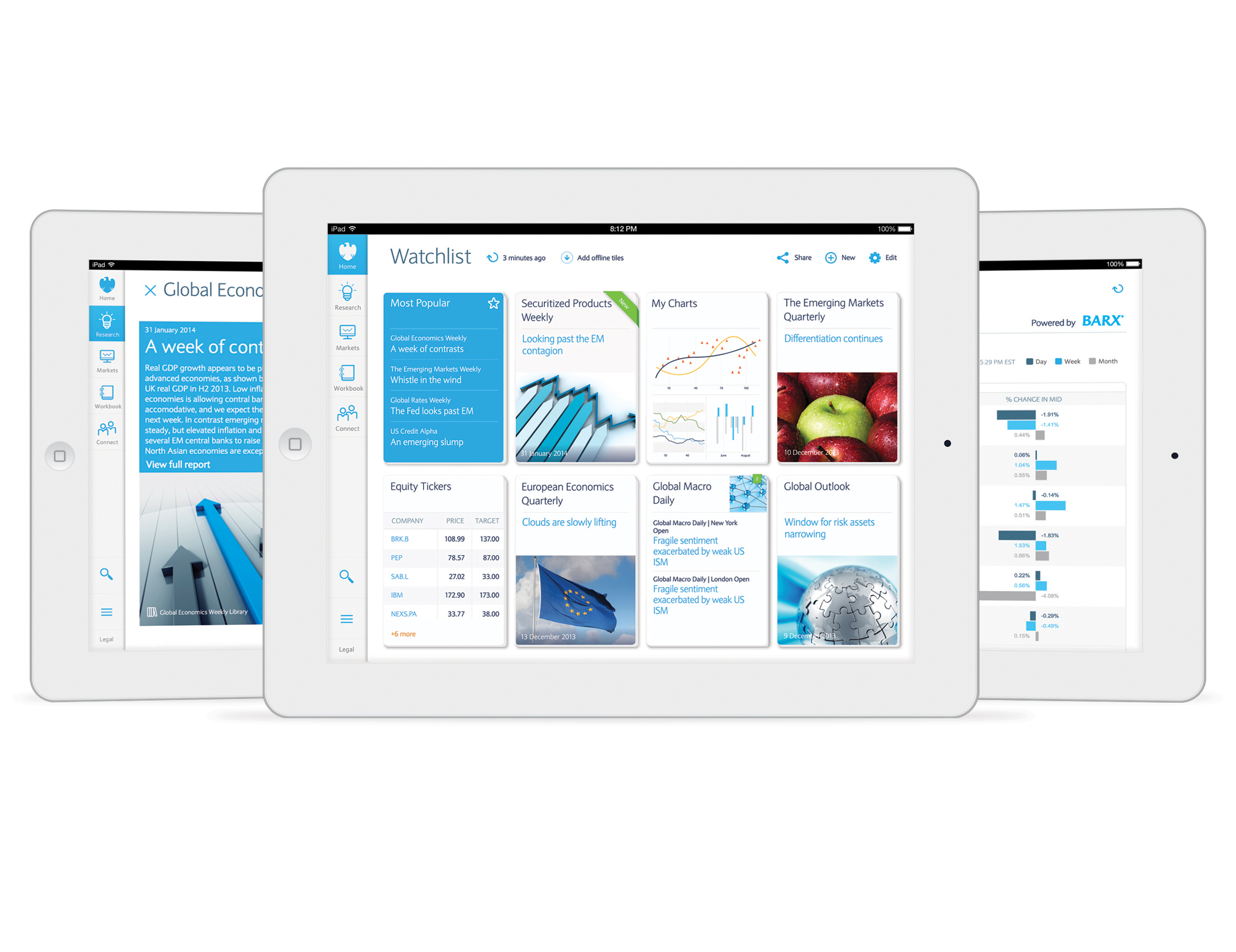 Barclays Launches Barclays Live App for iPad Devices