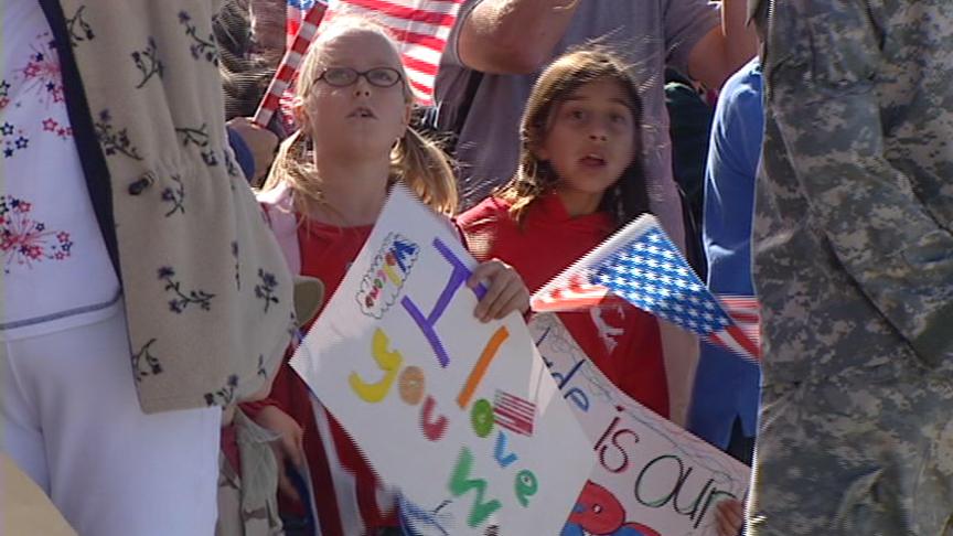 National Guard Troops Return from Iraq