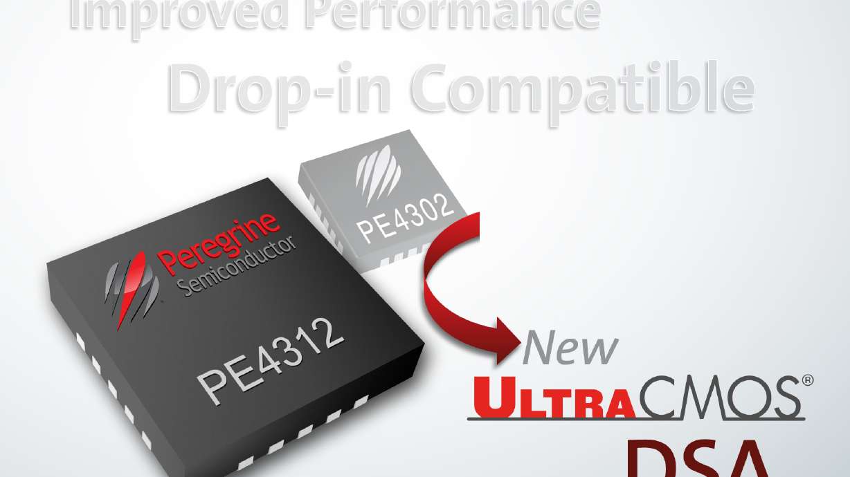 Peregrine Upgrades Industry-Leading RF Digital Step Attenuator