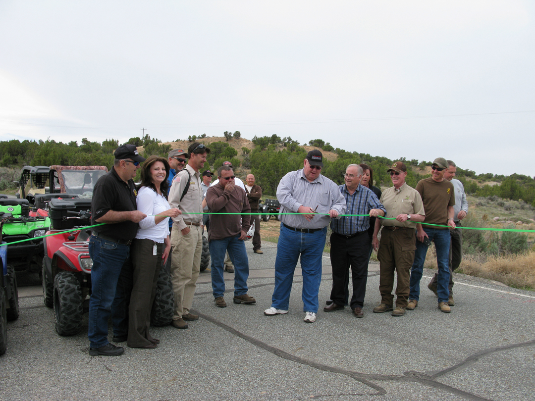 Low water levels create opportunity for new access trail