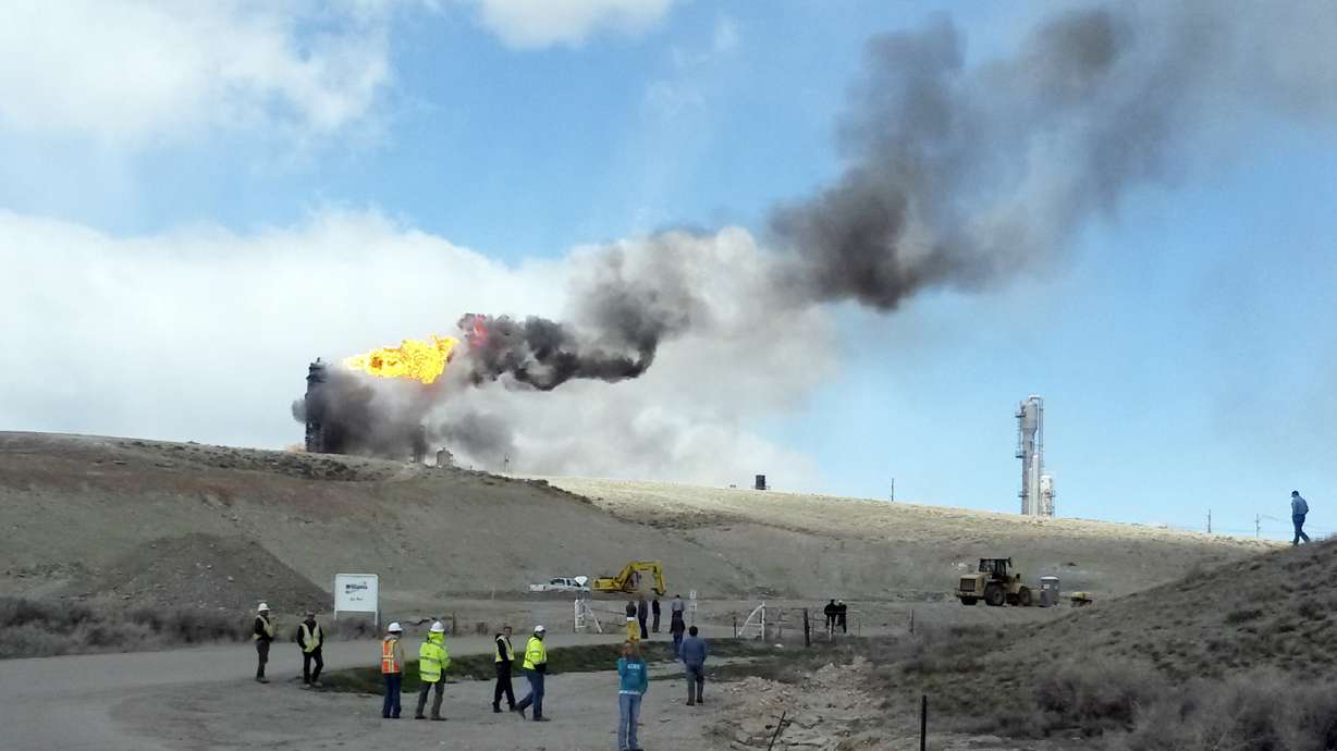 Gas supplies interrupted by Wyoming plant blast