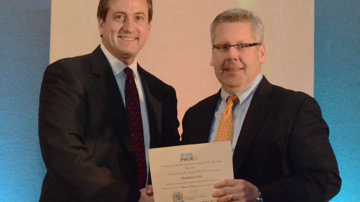 HomeServe USA Receives PACE-SRO Accreditation for Adhering to the Highest Standards of Customer Care & Compliance