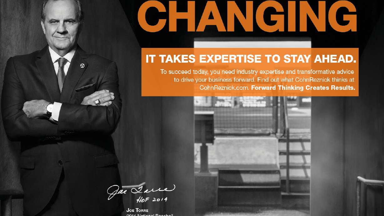 Legendary Baseball Manager Joe Torre and CohnReznick LLP Team up on New National Advertising Campaign, “Game Changer”