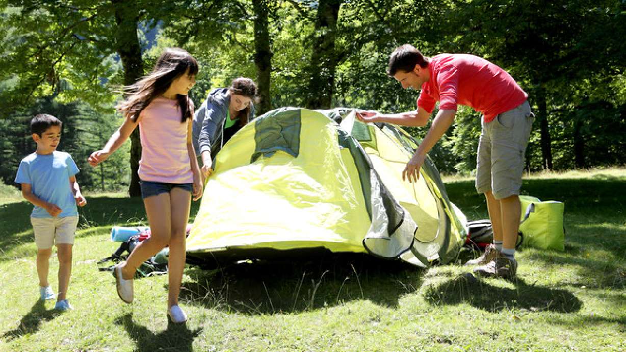 5 Maneras de hacer que acampar con los niños sea súper fácil