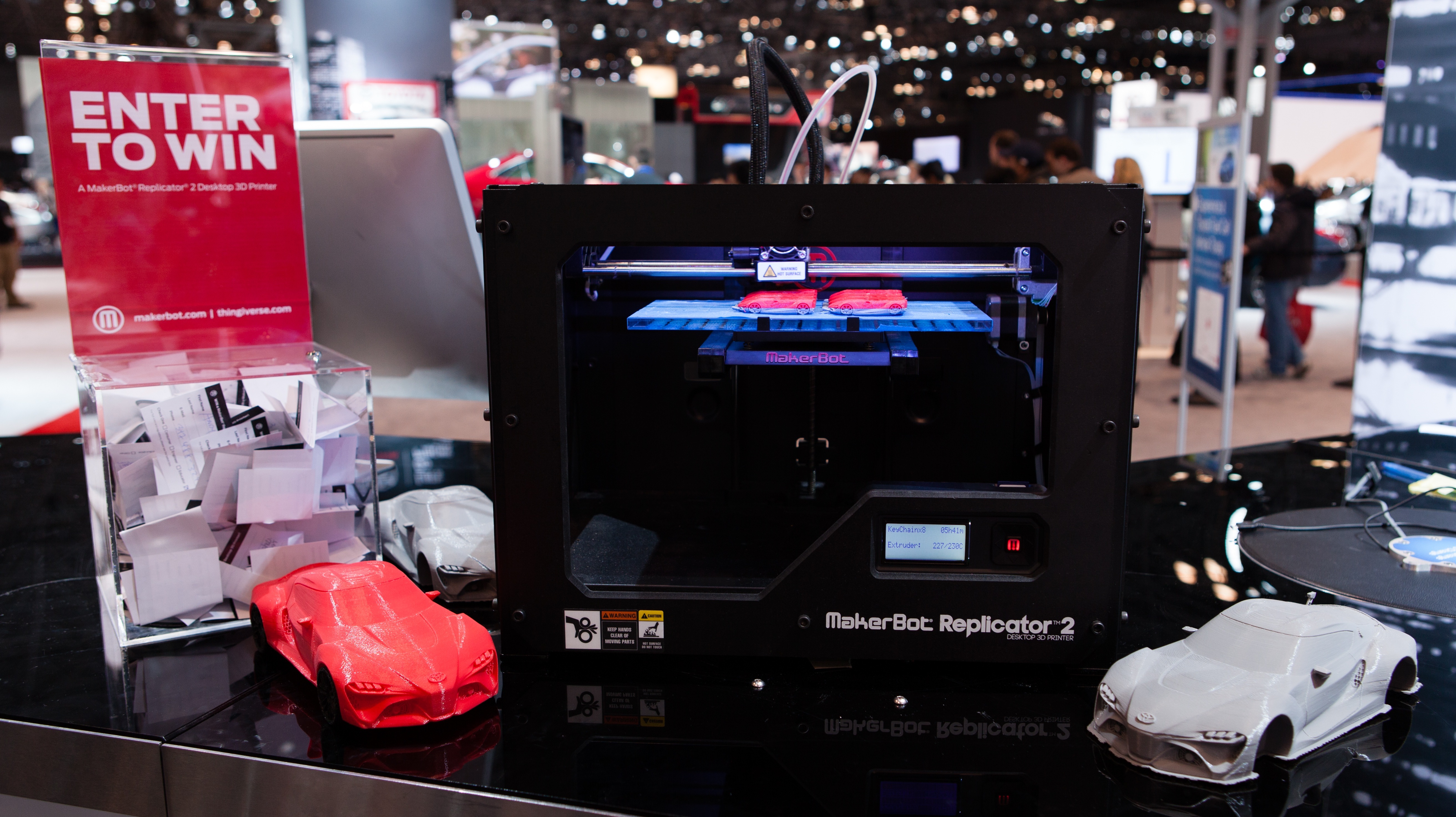 MakerBot Revs Up Toyota’s Presence at New York International Auto Show with 3D Printed FT-1 Concept Car