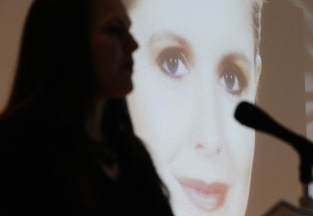 'Keep going,' Alexis Somers tells fellow crime victims at annual conference