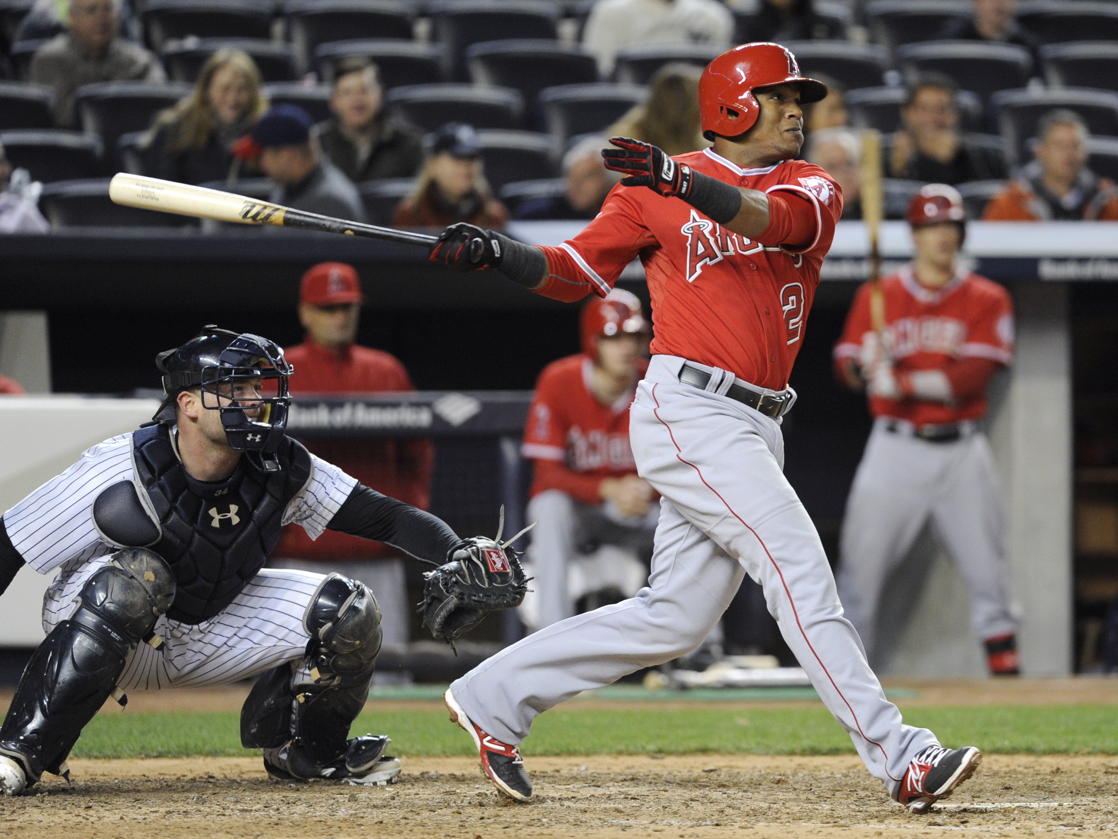 Pujols, Angels rough up Yankees 13-1