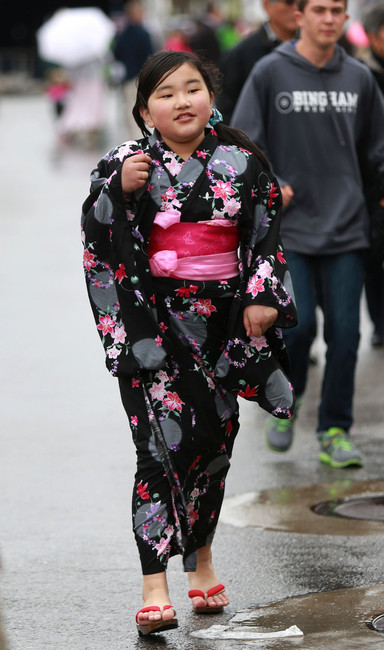 Mayu Horikawa attends the Nihon Matsuri, or Japan Festival, in Salt
Lake City on Saturday, April 26, 2014. (Photo: Kristin Murphy, Deseret
News)