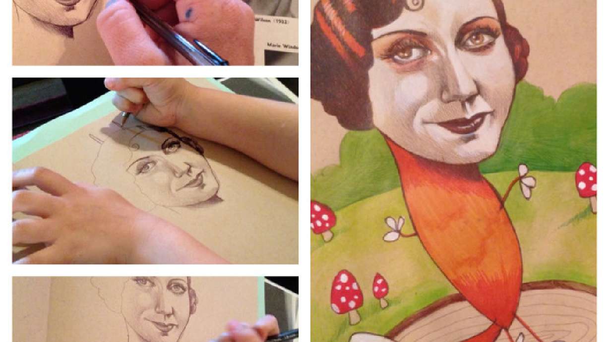 Mother and daughter artist collaboration leads to book project