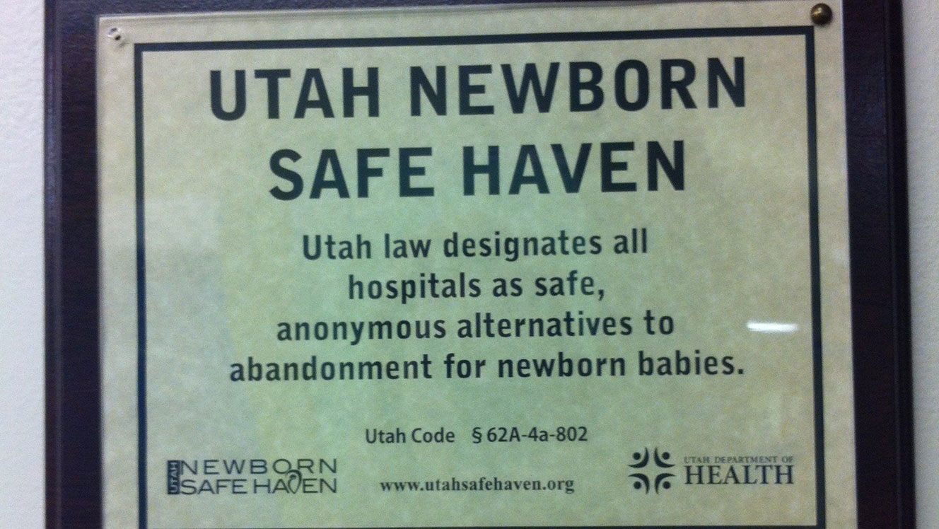 Utah Safe Haven law protects newborns from harm