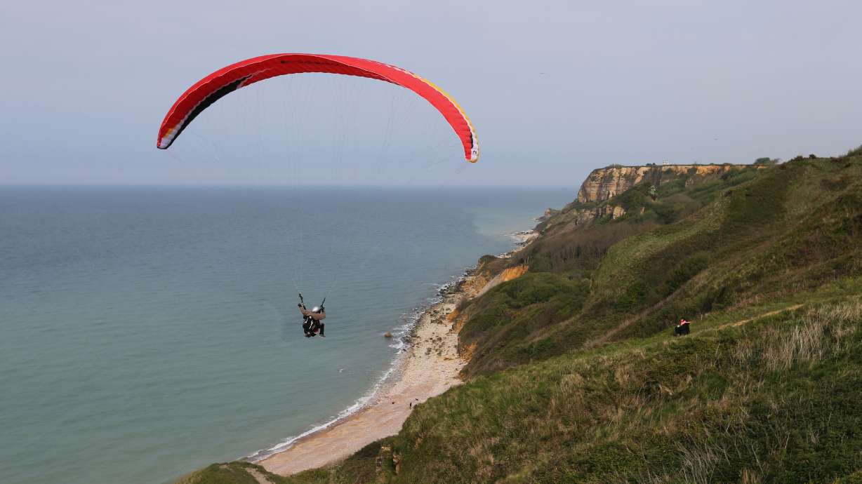 Jumping into Normandy, 70 years after D-Day