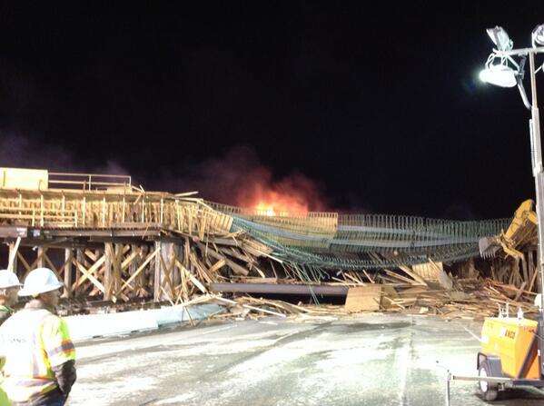 Bridge collapse closes I-15 in Calif.