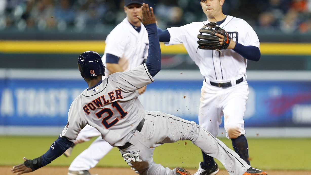 Tigers win 8th straight, 3-2 over Astros