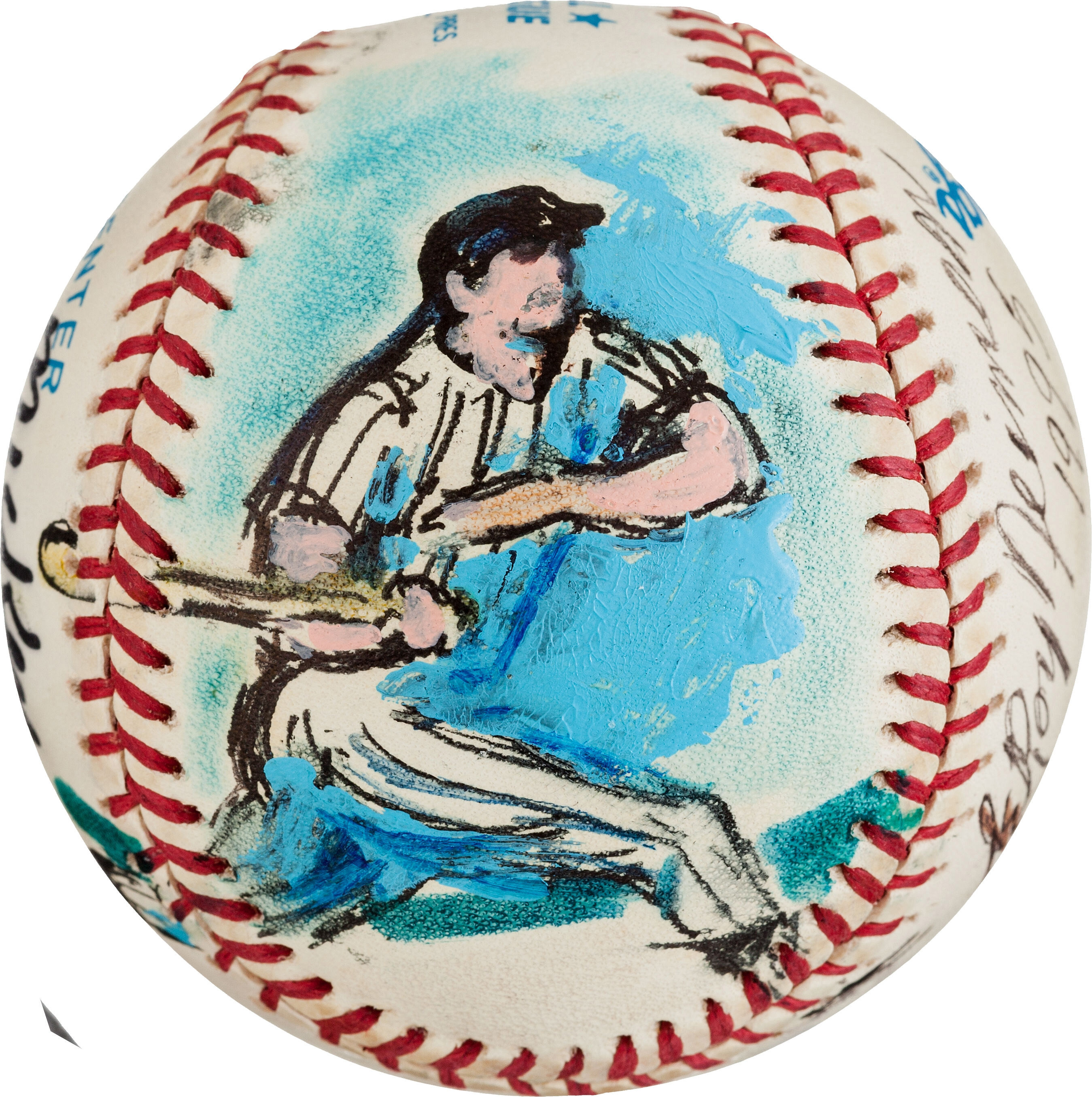 Original LeRoy Neiman baseball art up for auction