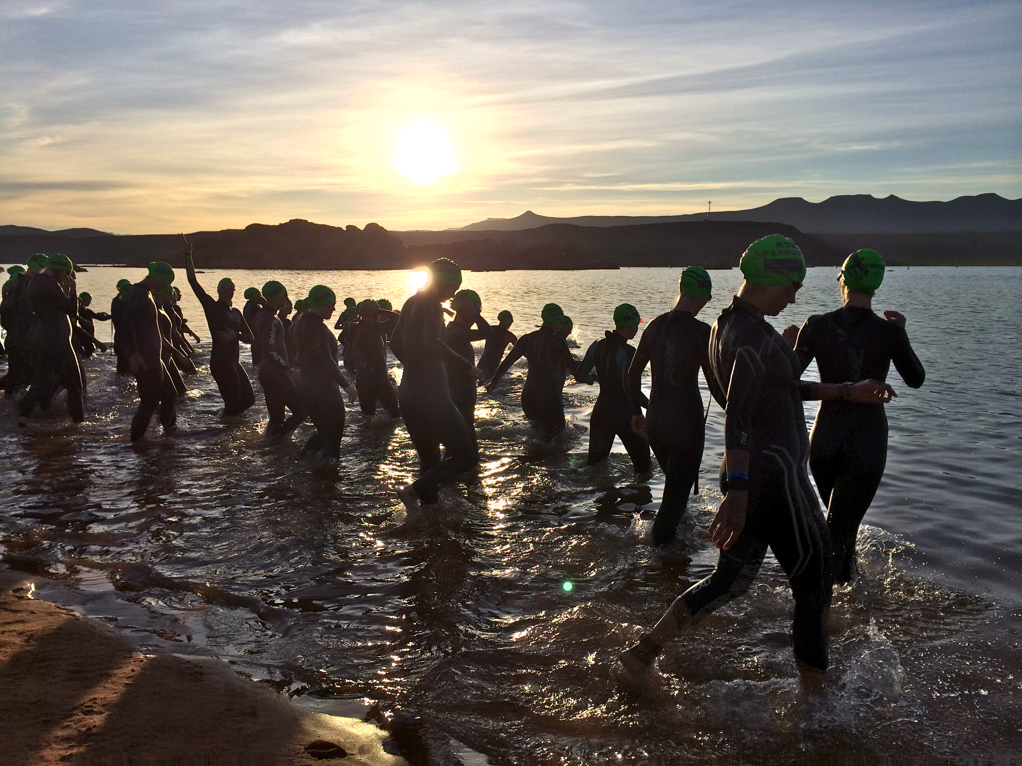Twin sisters complete St. George Half Ironman