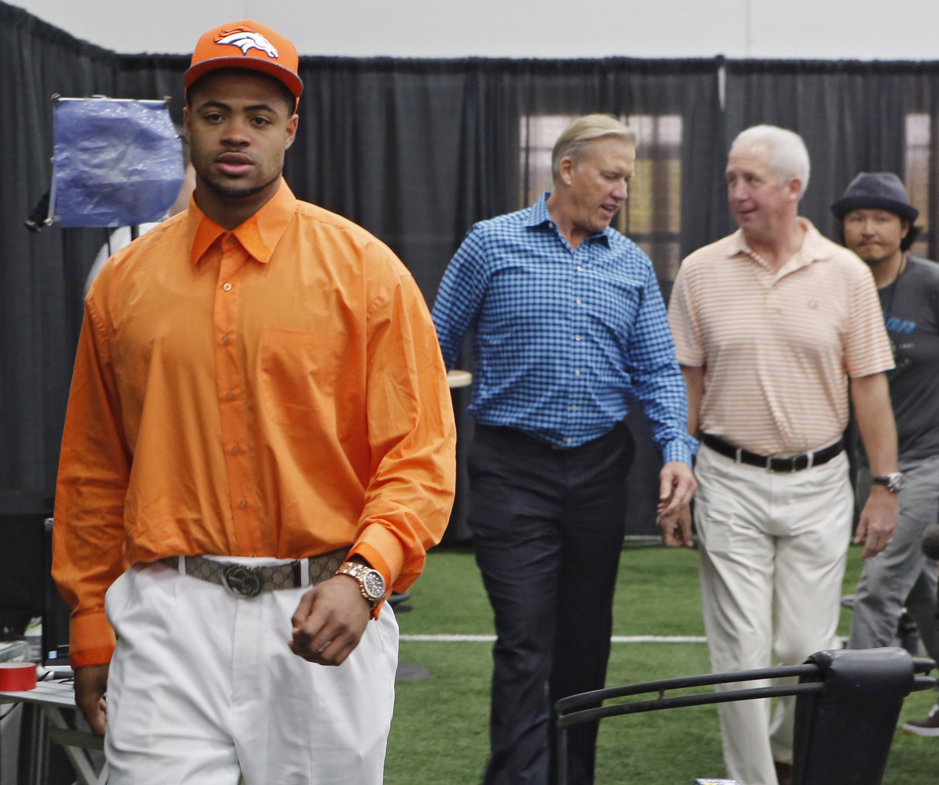 Cody Latimer didn't have to shop for new clothes