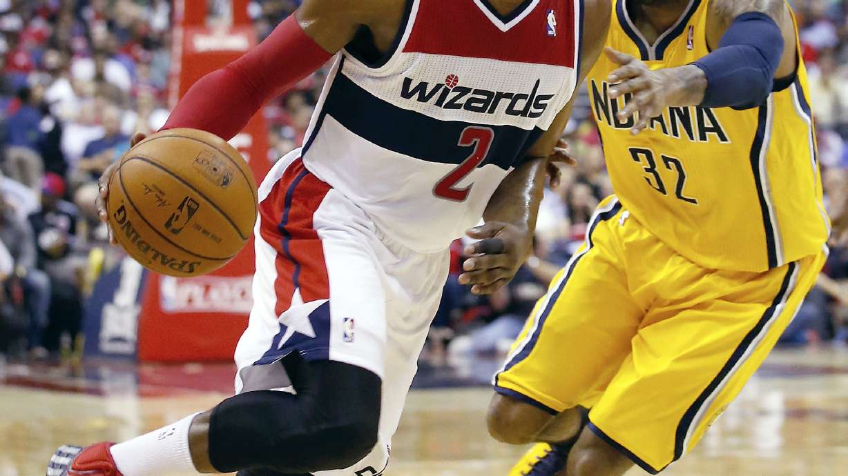 Wizards PG Wall gets treatment for scratch on eye