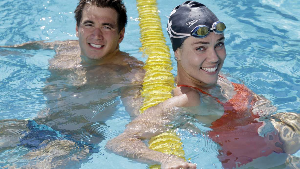 Multiple Cal Olympians train together on campus