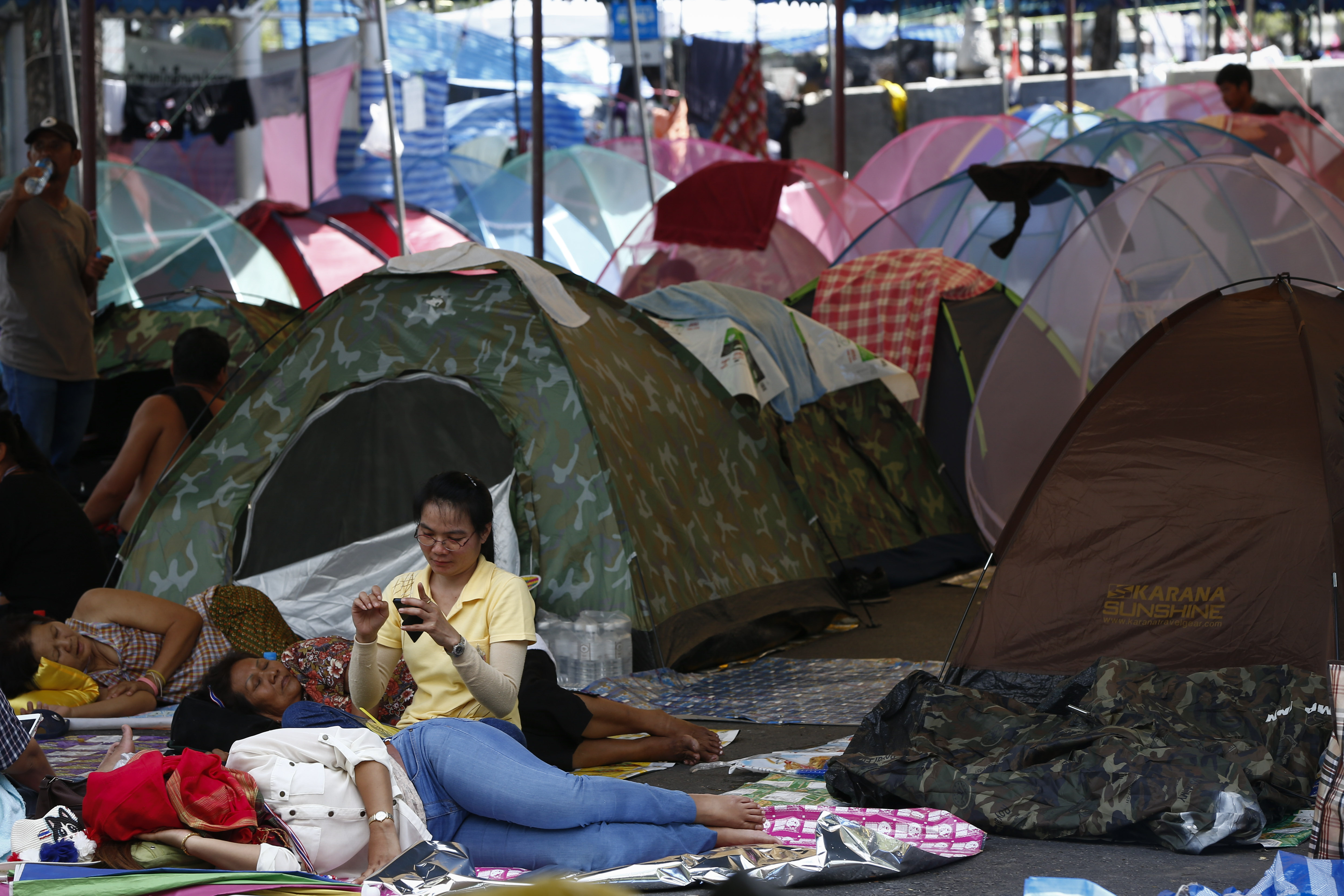Thailand warns people to stay away from protests