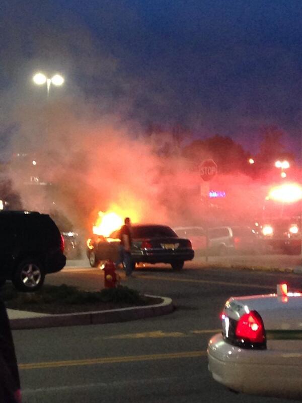 Fallen support frame mistaken for gunshots at mall