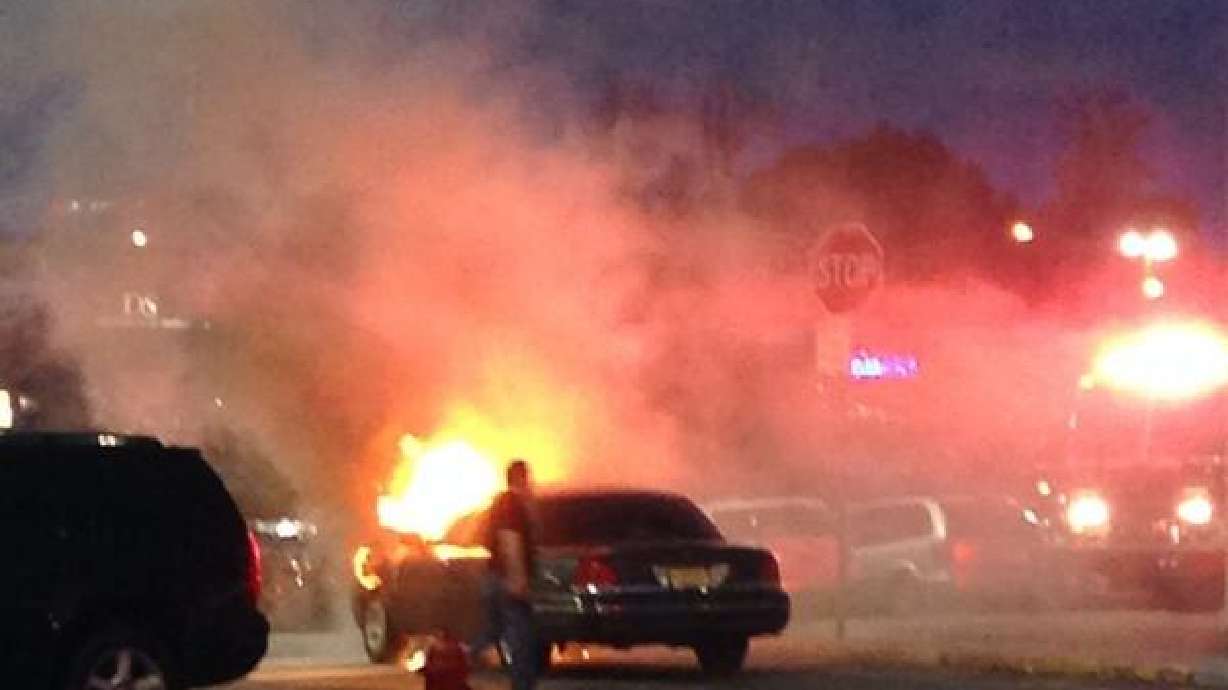 Fallen support frame mistaken for gunshots at mall