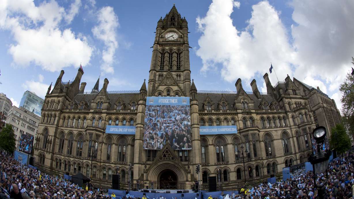 City celebrates Premier League title with parade