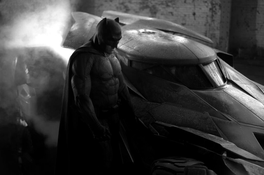 First image of Ben Affleck as Batman released