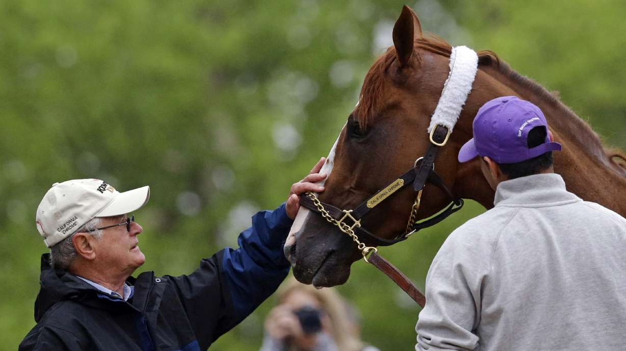 Trainer Sherman reunites with California Chrome